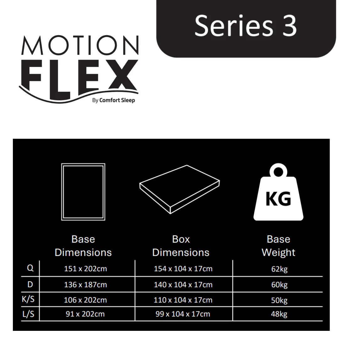 Series 3 - Motion Flex Adjustable Bed Base