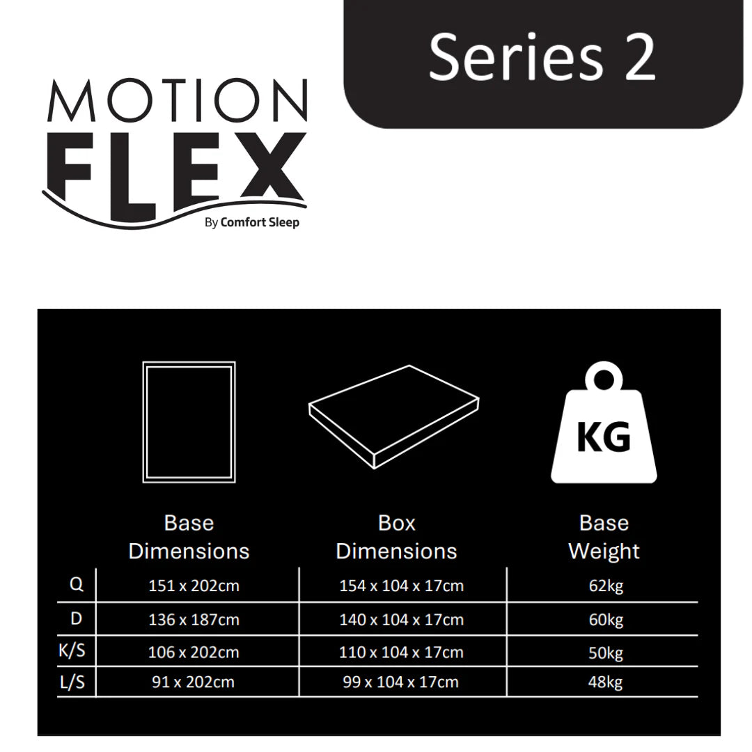 Series 2 - Motion Flex Adjustable Bed Base