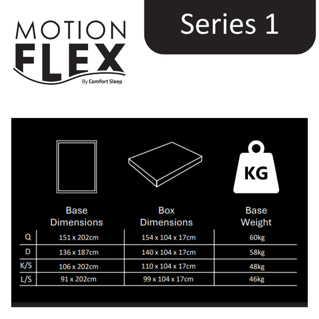 Series 1 - Motion Flex Adjustable Bed Base